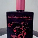 TWENTYONE BLACK - PERFUME FRAGRANCE - RUE 21 rue21 - 1.7 OZ used - WOMEN GIRLS