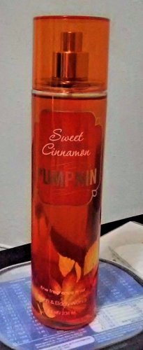 Bath & Body Works SWEET CINNAMON PUMPKIN Fragrance Mist 8 ounces  FREE SHIP