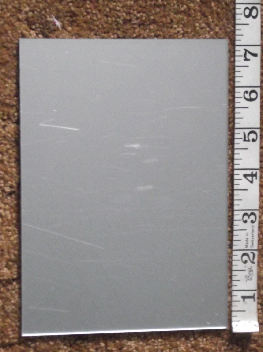 4 pieces of 5 inch by 7 inch mirror for etching