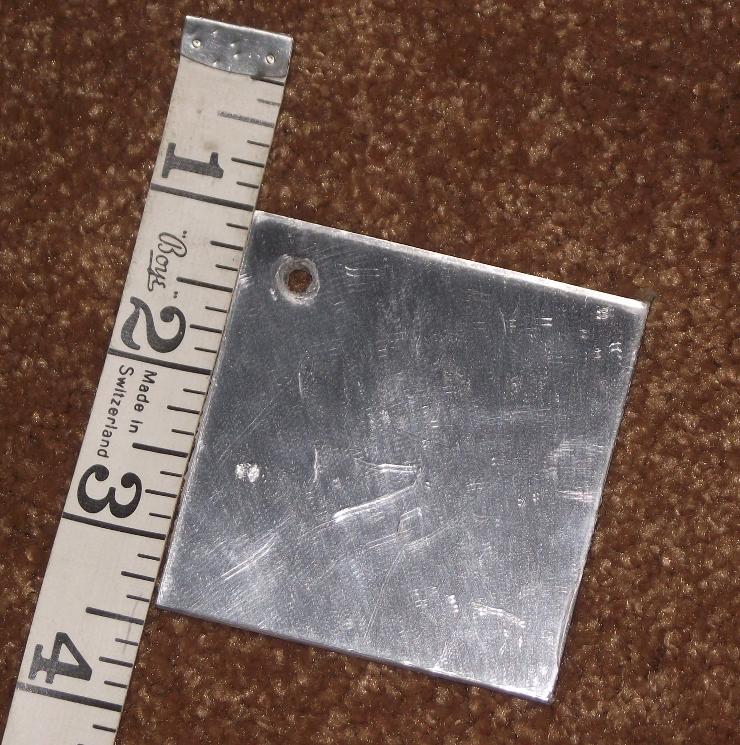 10 pieces Square mirror ornaments