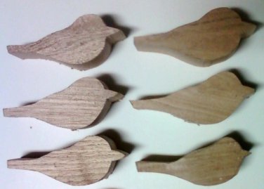 8 Butternut wood -  Comfort Bird Blanks