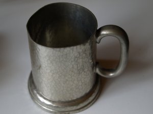 UNITY PEWTER TANKARD
