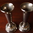 IANTHE SILVERPLATE PAIR OF VASES