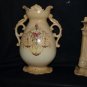 ROCOCO MANTEL CLOCK GARNITURE