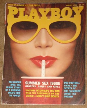 Playboy Magazine - August 1982 the 30 minute orgasm 