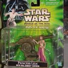Star Wars Power of the Force -- Princess Leia with Sail Barge Cannon -- in Package Star Wars Power of the Force -- Princess Leia with Sail Barge Cannon -- in Package