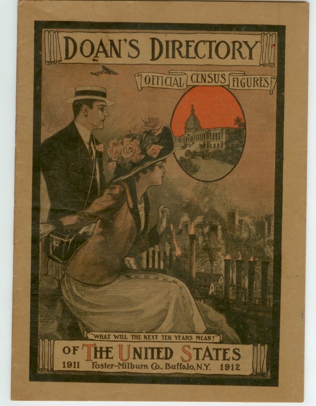 Doans Directory 1911-1912 Official Census Figures