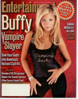 Entertainment mag Buffy Vampire Slayer Sarah Michelle Gellar ULTIMATE BUFFY VIEWERS GUIDE