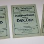 3 Air Telephone Directory Day- Fan Electric radio directories 1926 - 27