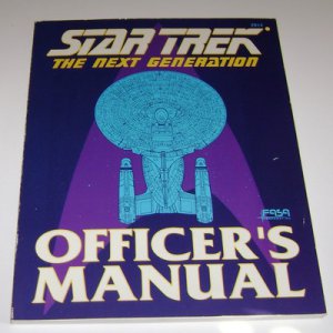 Star Trek : Officer's Manual (1988, Paperback)