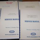 (4) Reach Electronics Service Manuals Encoders Mobile, Single TOne 5-TOne
