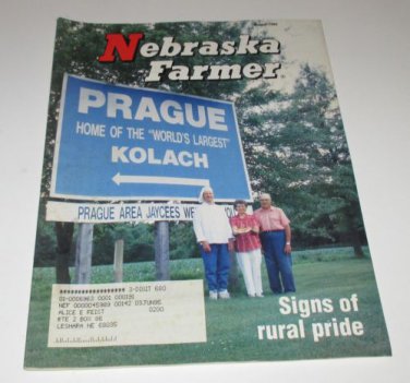 Nebraska Farmer Prague Nebraska Largest Kolach Sign Nemec Family Cover