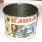 Tin Cup Souvenir "KANSAS" Feat Abilene & Eisenhowers Home