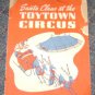 Santa Clause at Toytown Circus Betty Booth Charles Fox art by Robert Sinnott