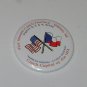 41 st Annual Czech Festival Button Wilber Nebraska 2002 w Czech/American Flags
