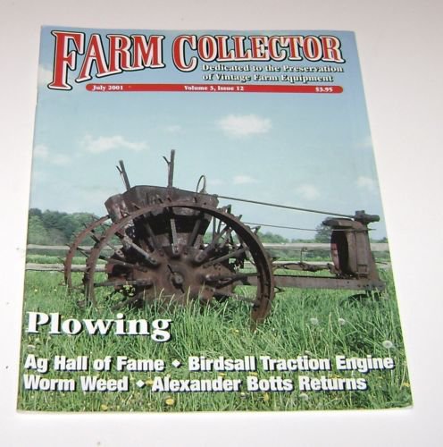 Farm Collector Magazine July 2001