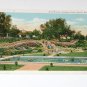 Vintage Postcard Rock Garden Antelope Park Lincoln Nebraska PM'd 1940