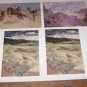 (4) Small Size Prints Anschutz Collection Denver Art Museum