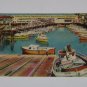 Vintage Postcard Fishermans Wharf San Francisco CA Fishing Fleet