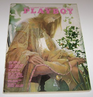 Playboy Magazine April 1972