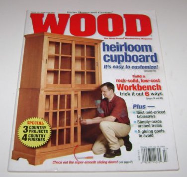 Better Homes and Gardens WOOD magazine Issue 163