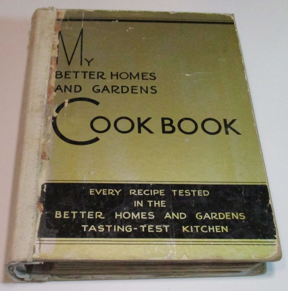 My Better Homes and Gardens Cookbook, 1932, 6th Edition