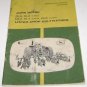 John Deere Manual DL2 RL2 2-row DL4 RL4  4-row RL6 6-row Listed Crop Cultivators