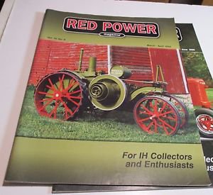 RED POWER IH & Farmall Enthusiasts Collectors Magazine march april 2005