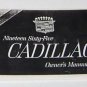 Cadillac 1965 Owners Manual Facsimile "REPRINT"