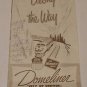 Union Pacific advertisement Brochure Domeliner "Milwaukee Road " 1965