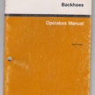 CASE BACKHOES OPERATORS MANUAL Burl 9-6863