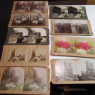 KEYSTONE VIEW CO  STEREOVIEW CARDS Lot of 9