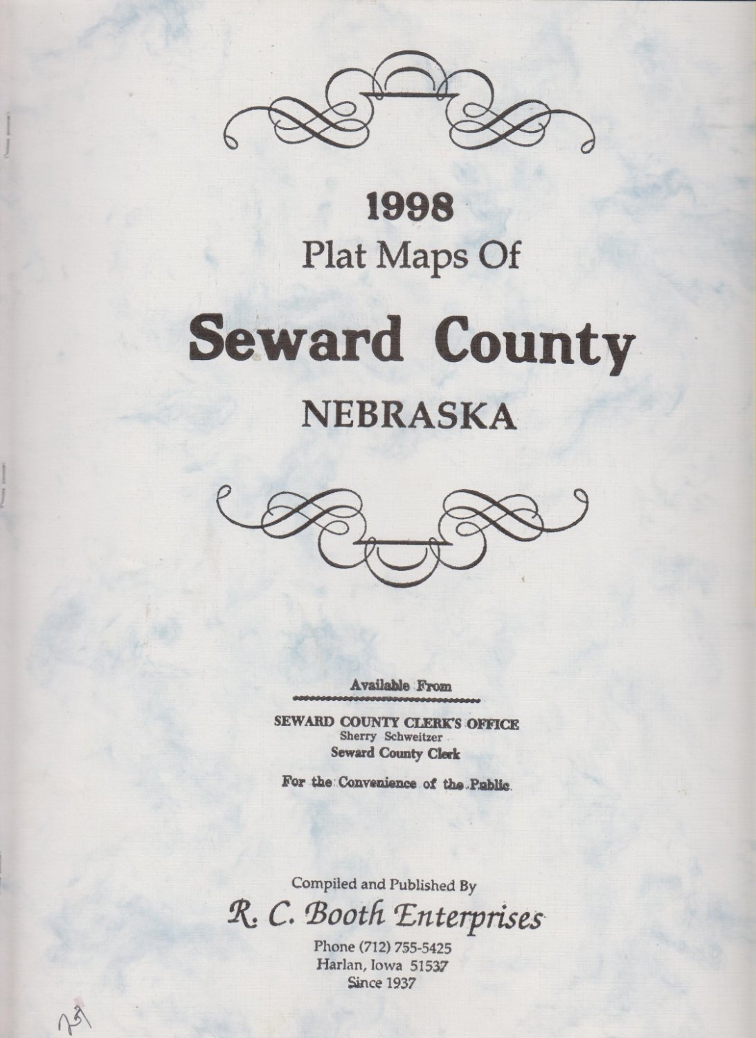 plat maps of seward county nebraska 1998