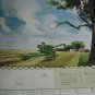 Robinson Implement Cedar Rapids Nebraska Calendar 1961 "Holiday