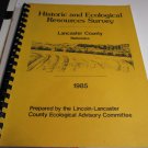historical and ecological resources survey Lancaster Nebraska 1985 historical and ecological resources survey Lancaster Nebraska 1985