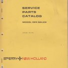 Service Parts Manual Model 320 Baler Sperry New Holland issue 10-75