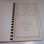 Household Guide Ithaca Nebraska Methodist Church 1951