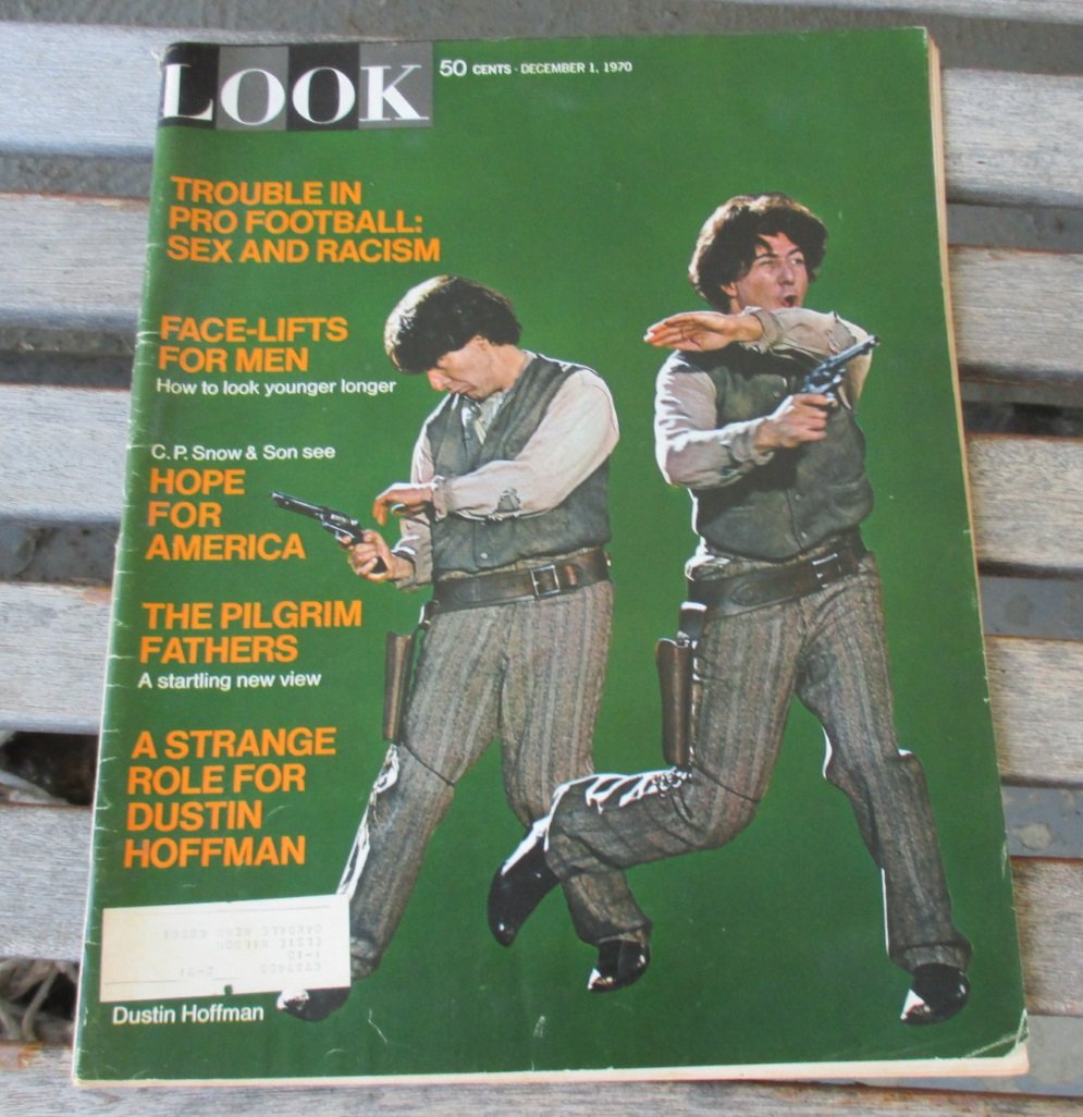 LOOK Magazine December 1 1970 Dustin Hoffman