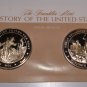 Franklin Mint History of the United States BARBED WIRE FENCES WEST & RELIGIOUS REVIVAL