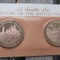 Franklin Mint History of the United States LIBERTY WELCOMES WORLD 1886 & INTERSTATE COMMERCE ACT