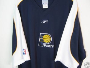 NBA Pacers Authentic Shooting Shirt By ReeBok 4XL