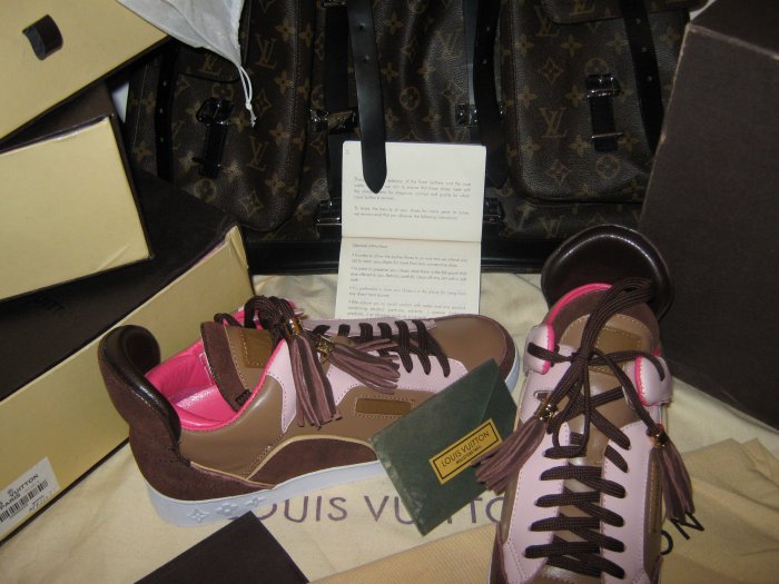 Kanye's Louis Vuitton Dons Sneaker