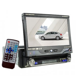 GPS Navigation and Car Audio System with 7 Inch Touchscreen