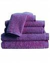 Towel Sets Entire Family Purple