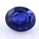 5 Carat MARVELOUS BLUE OVAL FACET SAPPHIRE !SPARKLE!