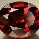 5CT PURE RED GARNET