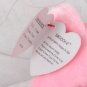 Ty Beanie Baby Smooch-e the Valentine Bear 8" Hot Pink 2004 in Case Internet Exclusive