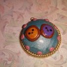 Kawaii Peanut Butter And Jelly Cameo Pendant