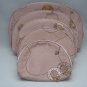 5X PINK Cosmetics Bag Makeup Case Oriental Silk Wallet