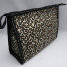 Leopard Cosmetics Bag Makeup Case Bag Purse Clutch